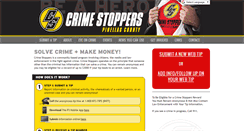 Desktop Screenshot of crimestoppersofpinellas.org